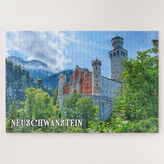 Neuschwanstein Castle, Duitsland Legpuzzel (Horizontaal)