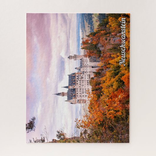 Neuschwanstein Castle, Duitsland Legpuzzel (Verticaal)