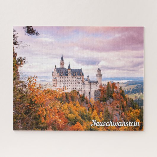 Neuschwanstein Castle, Duitsland Legpuzzel (Horizontaal)