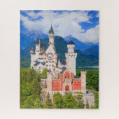 Neuschwanstein Castle, Duitsland Legpuzzel (Verticaal)