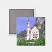 NEUSCHWANSTEIN CASTLE, DUITSLAND MAGNEET (Voorkant / Achterkant)