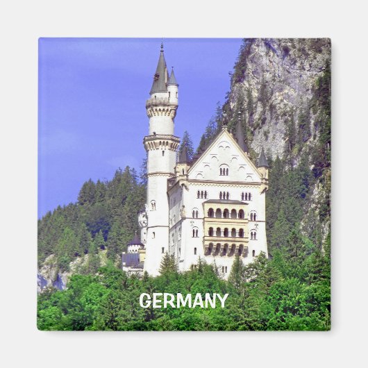 NEUSCHWANSTEIN CASTLE, DUITSLAND MAGNEET (Voorkant)