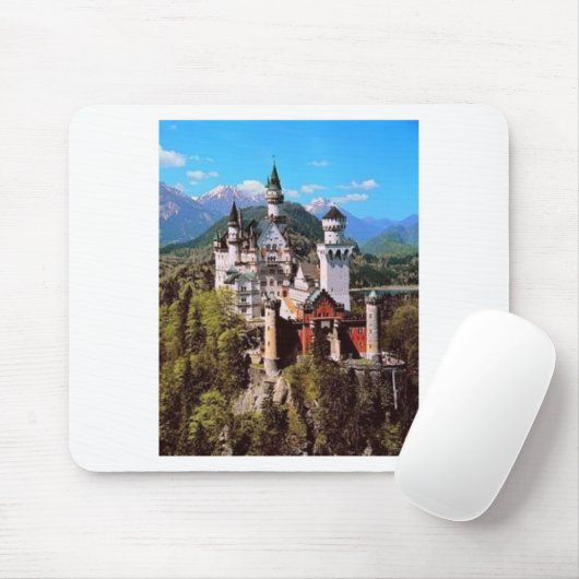 neuschwanstein castle - duitsland muismat (Met muis)