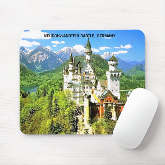 NEUSCHWANSTEIN CASTLE, DUITSLAND MUISMAT (Met muis)