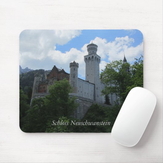 Neuschwanstein Castle - Duitsland Muismat (Met muis)