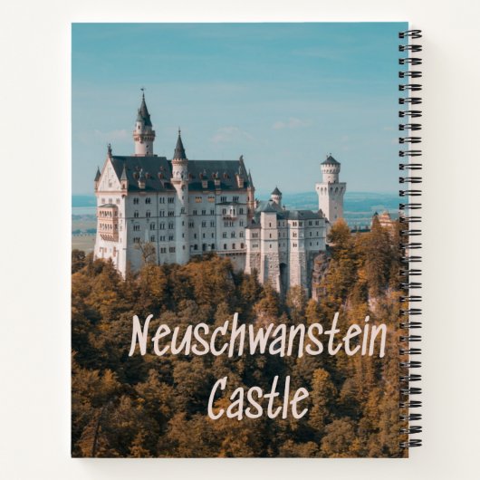 Neuschwanstein Castle Duitsland Notitieboek (Achterkant)