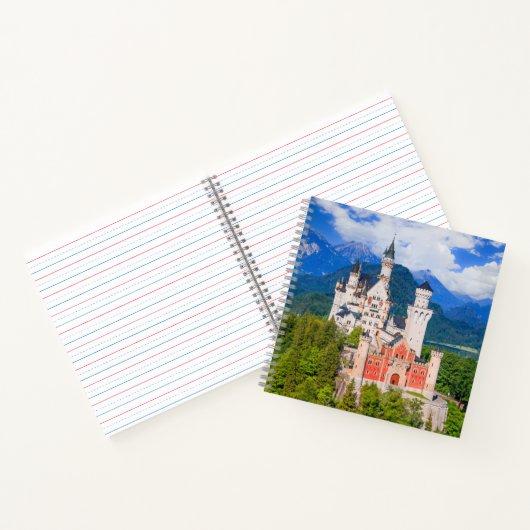 Neuschwanstein Castle Duitsland Notitieboek (Binnen)