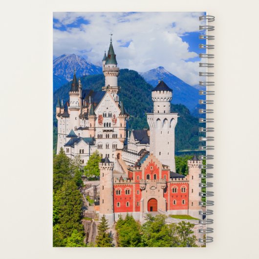 Neuschwanstein Castle Duitsland Notitieboek (Achterkant)