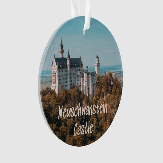Neuschwanstein Castle Duitsland Ornament (voorkant)