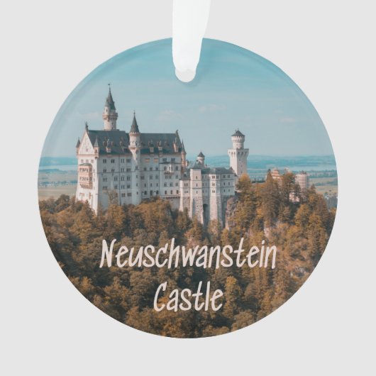 Neuschwanstein Castle Duitsland Ornament (voorkant)
