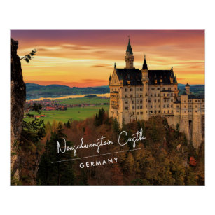 Neuschwanstein Castle Duitsland Perfect Poster