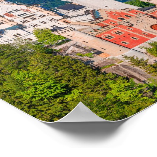 Neuschwanstein Castle Duitsland Poster (Hoek)