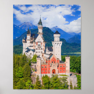 Neuschwanstein Castle Duitsland Poster