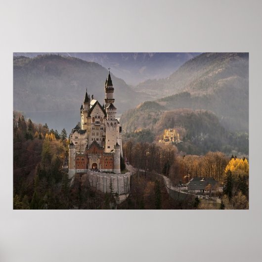 Neuschwanstein Castle Duitsland Poster (Voorkant)