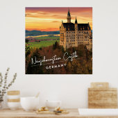 Neuschwanstein Castle Duitsland Poster (Keuken)