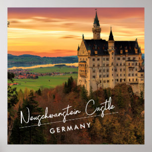 Neuschwanstein Castle Duitsland Poster