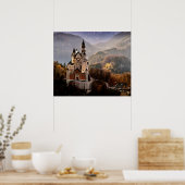 Neuschwanstein Castle Duitsland Poster (Keuken)
