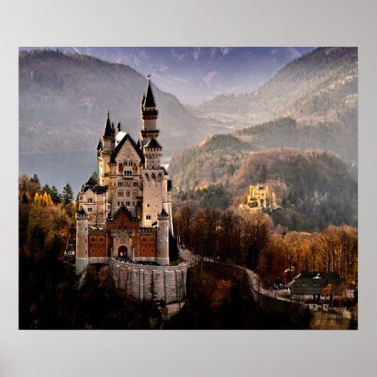 Neuschwanstein Castle Duitsland Poster (Voorkant)