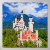 Neuschwanstein Castle Duitsland Poster (Voorkant)