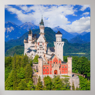 Neuschwanstein Castle Duitsland Poster