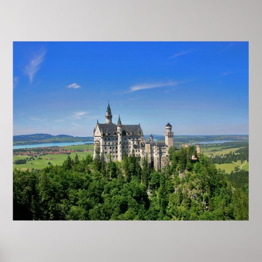 Neuschwanstein Castle Duitsland Poster (Voorkant)
