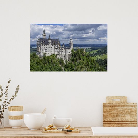 Neuschwanstein Castle Duitsland Poster (Keuken)