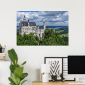 Neuschwanstein Castle Duitsland Poster (Thuiskantoor)
