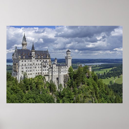 Neuschwanstein Castle Duitsland Poster (Voorkant)