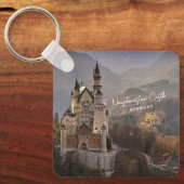 Neuschwanstein Castle Duitsland Sleutelhanger (Voorkant)