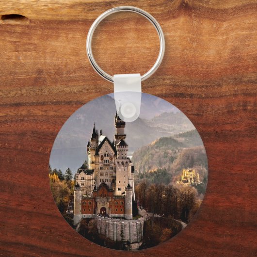 Neuschwanstein Castle Duitsland Sleutelhanger (Voorkant)