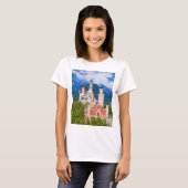 Neuschwanstein Castle Duitsland T-shirt (Voorkant volledig)
