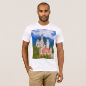 Neuschwanstein Castle, Duitsland T-shirt (Voorkant volledig)