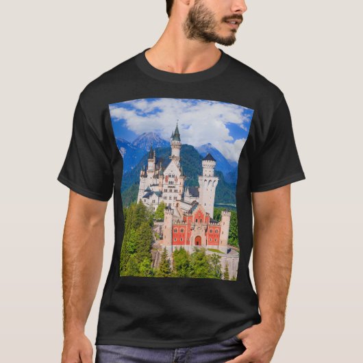 Neuschwanstein Castle, Duitsland T-shirt (Voorkant)