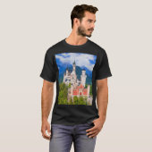 Neuschwanstein Castle, Duitsland T-shirt (Voorkant volledig)
