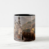 Neuschwanstein Castle Duitsland Tweekleurige Koffiemok (Center)
