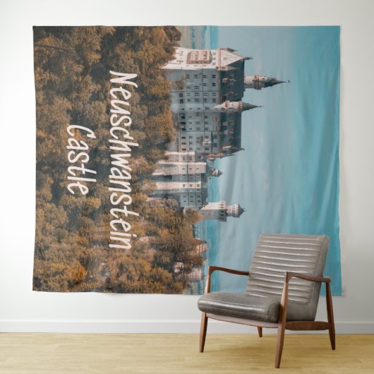 Neuschwanstein Castle Duitsland Wandkleed (In Situ (horizontaal))