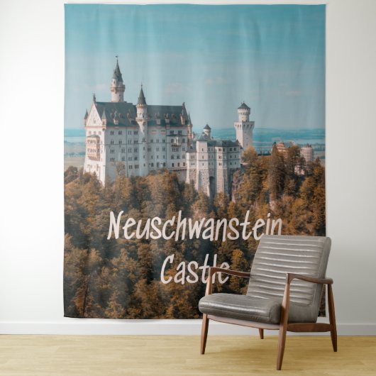 Neuschwanstein Castle Duitsland Wandkleed (In situ)