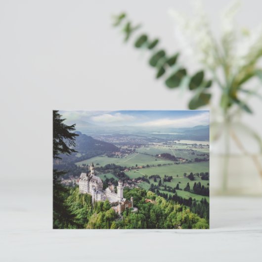 Neuschwanstein Castle Feestdagenkaart (Staand voorkant)