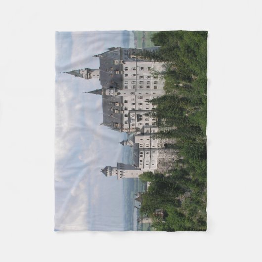 Neuschwanstein Castle Fleece Deken (Voorkant)