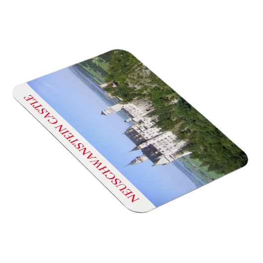 Neuschwanstein Castle fridge magnet Magneet (Rechterzijde)