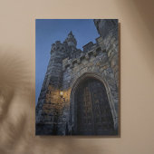 Neuschwanstein Castle Gatehouse Twilight Canvas Afdruk