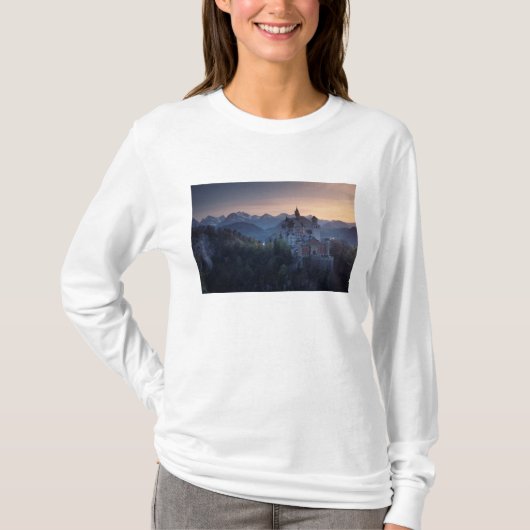 Neuschwanstein Castle, gebouwd eind jaren 1800 doo T-shirt (Voorkant)