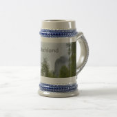 Neuschwanstein Castle German Beer Stein Bierpul (Voorkant rechts)