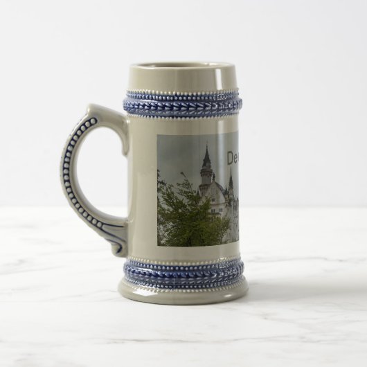 Neuschwanstein Castle German Beer Stein Bierpul (Links)