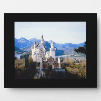 Neuschwanstein Castle Germany Foto Placque Fotoplaat
