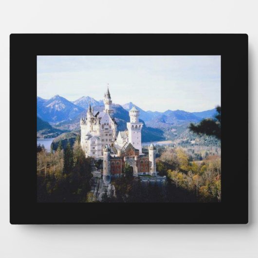 Neuschwanstein Castle Germany Foto Placque Fotoplaat (Voorkant)