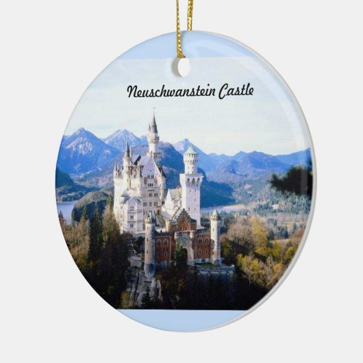 Neuschwanstein Castle Germany Ornament (Links)