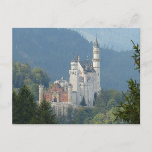 Neuschwanstein Castle, Hohenschwang, Duitsland Briefkaart (Voorkant)