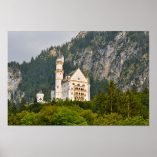 Neuschwanstein Castle in Beieren Duitsland Poster