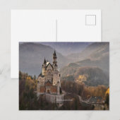 Neuschwanstein Castle, Kaart Duitsland (Voorkant / Achterkant)